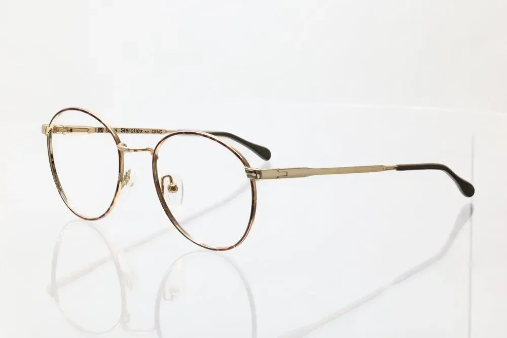 BerDel Sferoflex Craig Tortoise 51-20-135 Eyeglass FRAMES ONLY - GOOD CONDITION